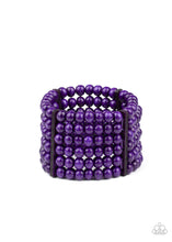 Load image into Gallery viewer, Diving in Maldives - Purple Bracelet