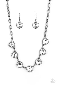 Star Quality Sparkle - Black Necklace Set