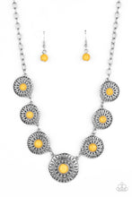 Load image into Gallery viewer, Sahara Solar Power - Yellow Necklace Set