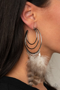 Freely Free Bird - Brown Earrings