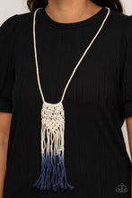 Load image into Gallery viewer, Surfin The Net - Blue Necklace Set