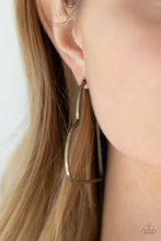 Load image into Gallery viewer, I HEART a Rumor - Brass Earrings