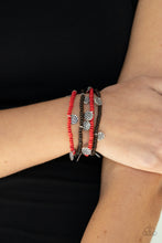 Load image into Gallery viewer, WOODnt Count It - Red Bracelet