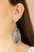 Load image into Gallery viewer, Rural Ripples - Silver Earrings