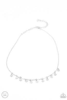 Ready, Set, DISCO! - Silver Necklace Set