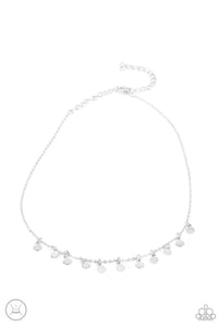 Ready, Set, DISCO! - Silver Necklace Set