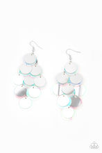 Load image into Gallery viewer, Sequin Seeker - Silver Earrings