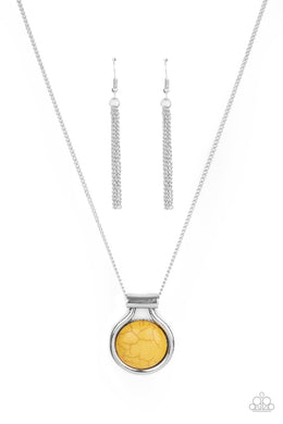 Patagonian Paradise - Yellow Necklace Set