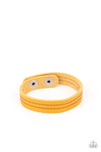 Load image into Gallery viewer, Life is WANDER-ful - Yellow Bracelet