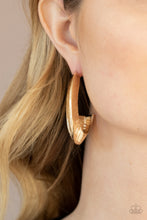 Load image into Gallery viewer, I Double FLARE You - Gold Earrings