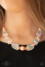 Load image into Gallery viewer, Iridescently Ice Queen - Copper Necklace Set