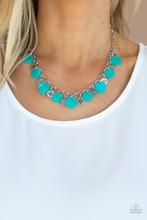Flower Powered - Blue  Necklace Set