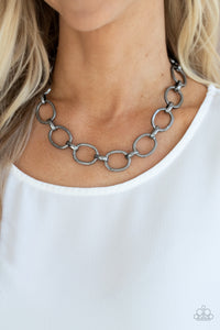 HAUTE-ly Contested - Black Necklace Set