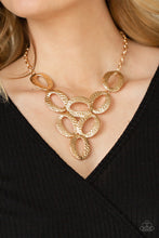 Load image into Gallery viewer, OVAL The Limit - Gold Necklace Set