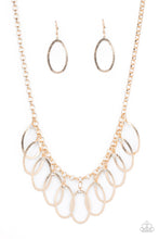 Load image into Gallery viewer, Double OVAL-time - Gold Necklace Set