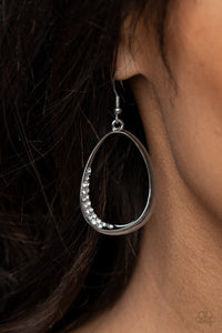 Fiercely Flauntable - White Earrings