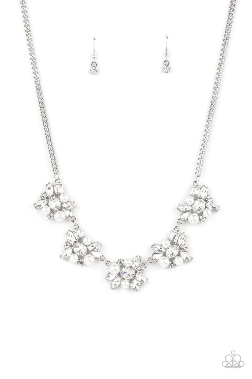 HEIRESS of Them All - White Necklace Set