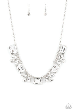 Long Live Sparkle - White Necklace Set