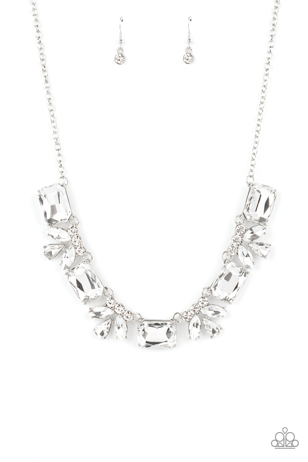 Long Live Sparkle - White Necklace Set