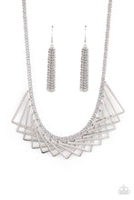 Load image into Gallery viewer, Metro Mirage - Silver Necklace Set