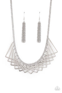 Metro Mirage - Silver Necklace Set