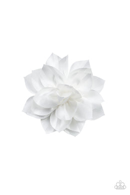 Gala Garden - White Hair Clips