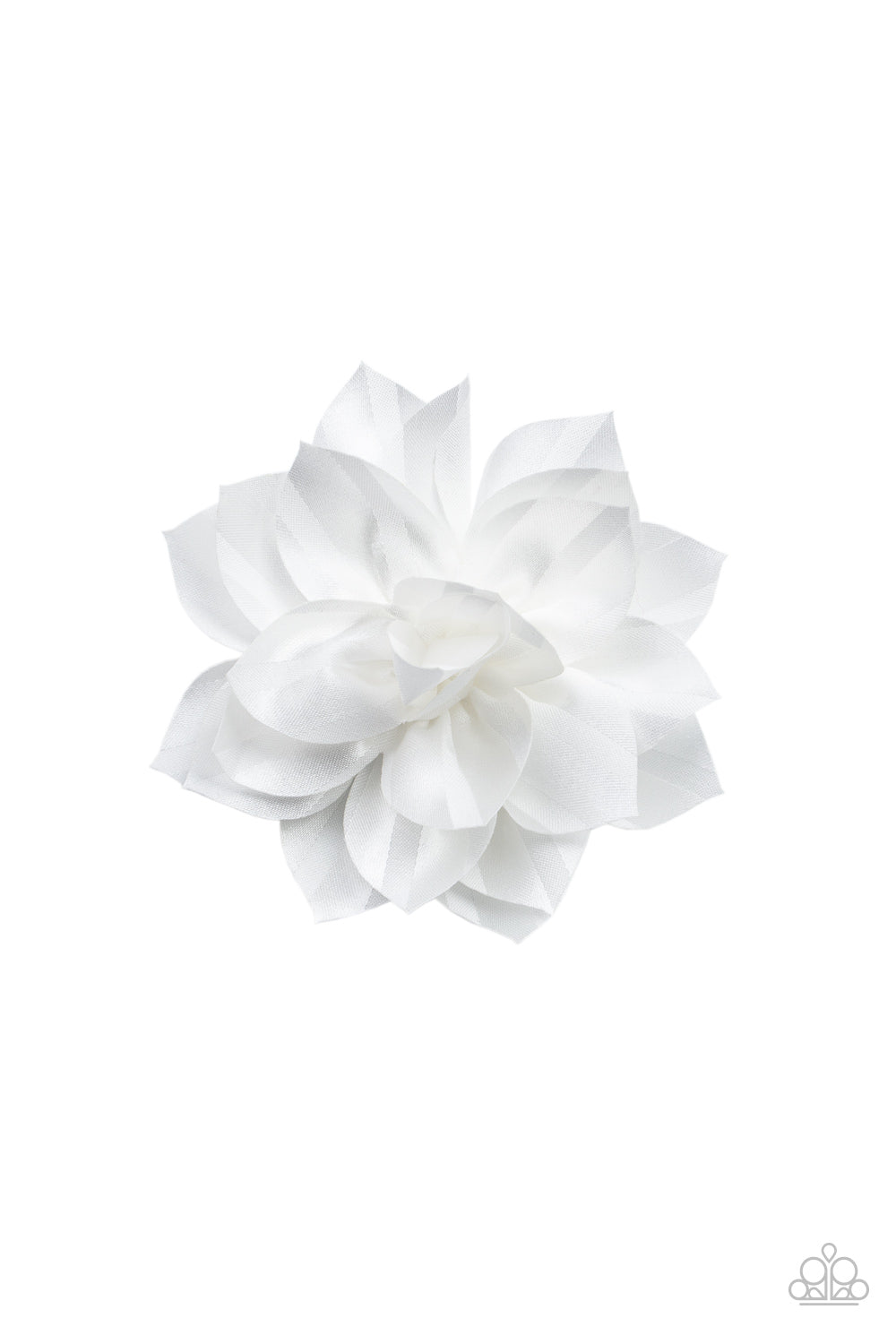 Gala Garden - White Hair Clips