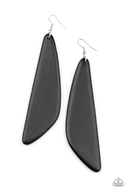 Scuba Dream - Black Earrings