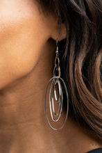 Load image into Gallery viewer, OVAL The Moon - Silver Earrings