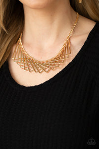 Metro Mirage - Gold Necklace Set