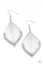 Load image into Gallery viewer, Pulling at My HARP-strings - Silver Earrings