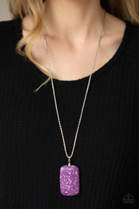 Fundamentally Funky - Purple Necklace Set