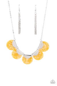 Mermaid Oasis - Yellow Necklace Set