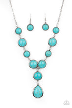 Load image into Gallery viewer, Terrestrial Trailblazer - Blue Necklace Set