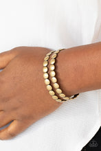 Load image into Gallery viewer, On The Spot Shimmer - Brass Bracelet