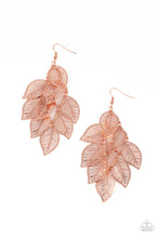 Load image into Gallery viewer, Limitlessly Leafy - Copper Earrings