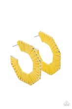 Load image into Gallery viewer, Fabulously Fiesta - Yellow Earrings