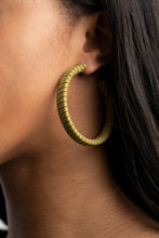 Load image into Gallery viewer, Suede Parade - Green Earrings