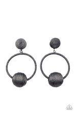 Load image into Gallery viewer, Social Sphere - Black Earrings