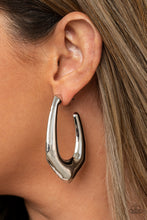 Load image into Gallery viewer, Find Your Anchor - Silver Earrings