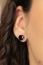 Load image into Gallery viewer, Modest Motivation - Black Earrings