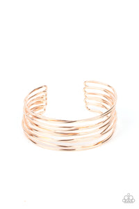 Nerves of Steel - Rose Gold Bracelet