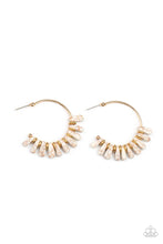 Load image into Gallery viewer, Poshly Primitive - White Earrings