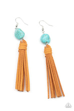 Load image into Gallery viewer, All-Natural Allure - Blue Earrings