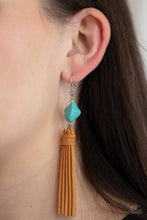 Load image into Gallery viewer, All-Natural Allure - Blue Earrings