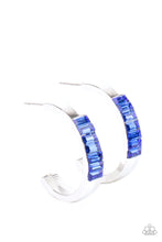 Load image into Gallery viewer, Bursting With Brilliance - Blue Earrings