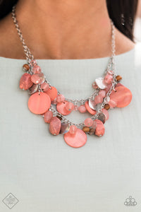 Spring Goddess - Orange Necklace Set