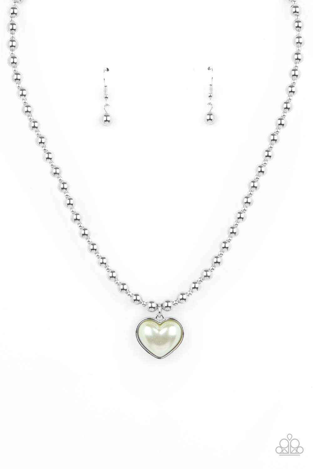 Heart Full of Fancy - Green Necklace Set