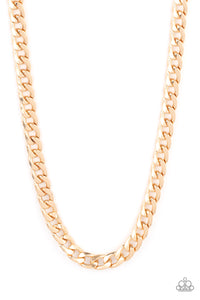 Knockout Champ - Gold Urban Necklace