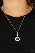 Load image into Gallery viewer, Springtime Twinkle - Green Necklace Set